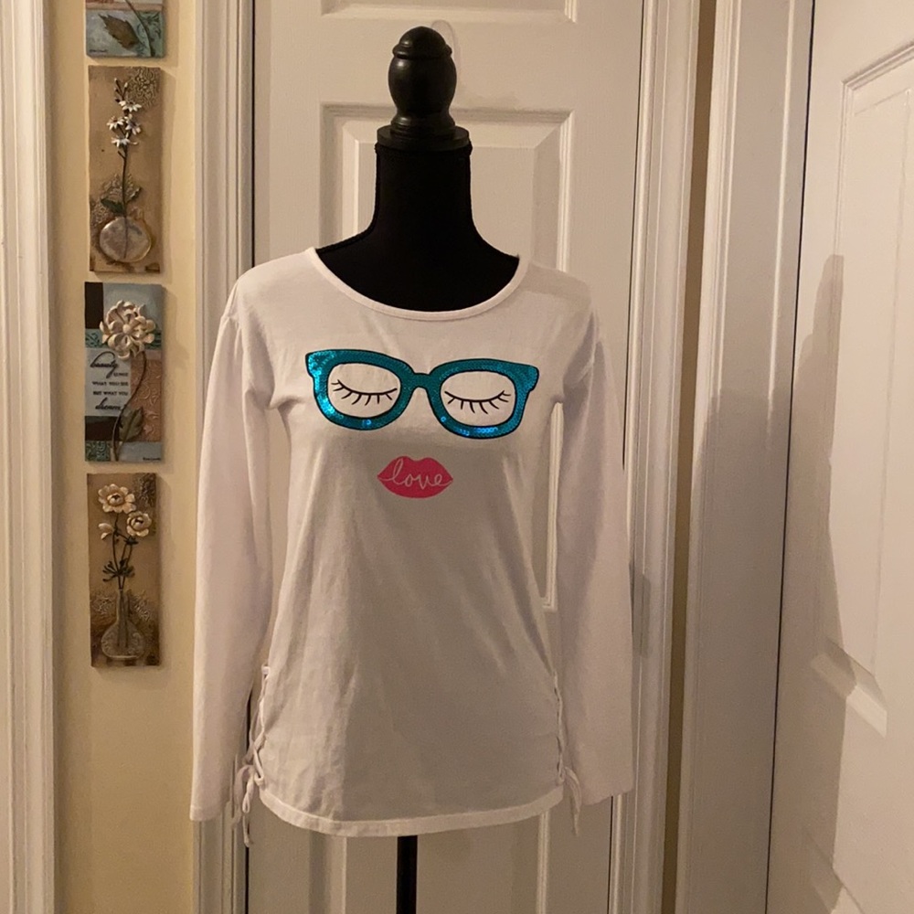 Justice Long Sleeve Graphic T-Shirt